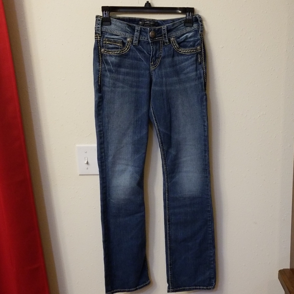 Silver Jean's Suki mid slim boot w25to28
